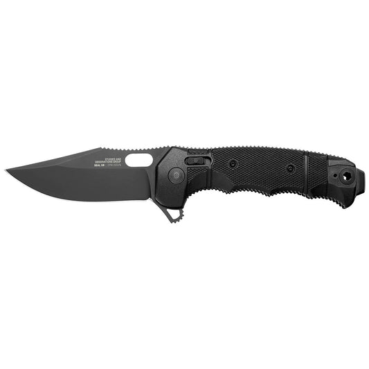 SOG SEAL XR 3.9" Folding Pocket Knife (Blackout)