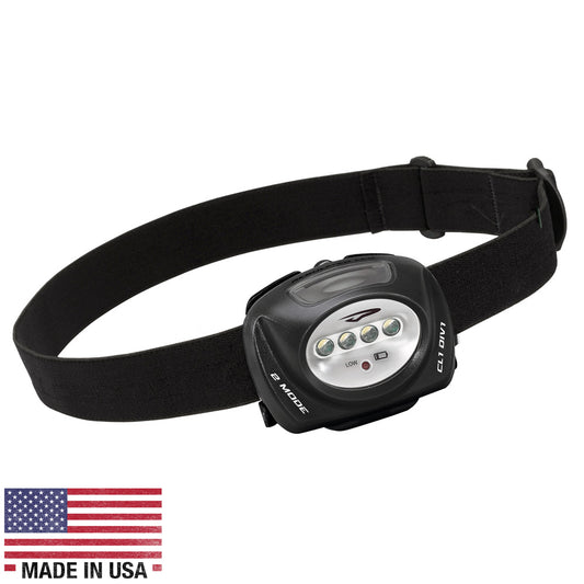 Princeton Tec QUAD II Intrinsically Safe LED Headlamp Black QUADIIBK