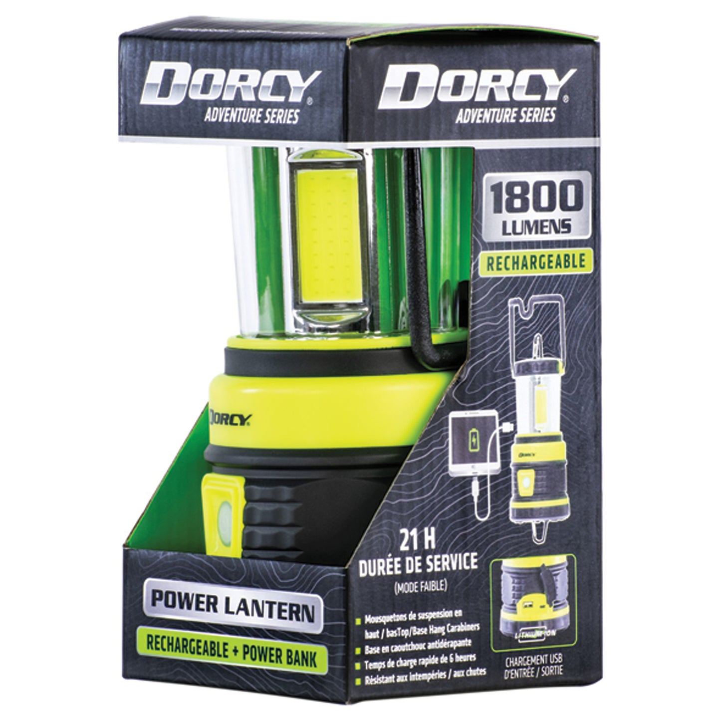 Dorcy® 1800 Lumen Rechargeable Adventure Lantern