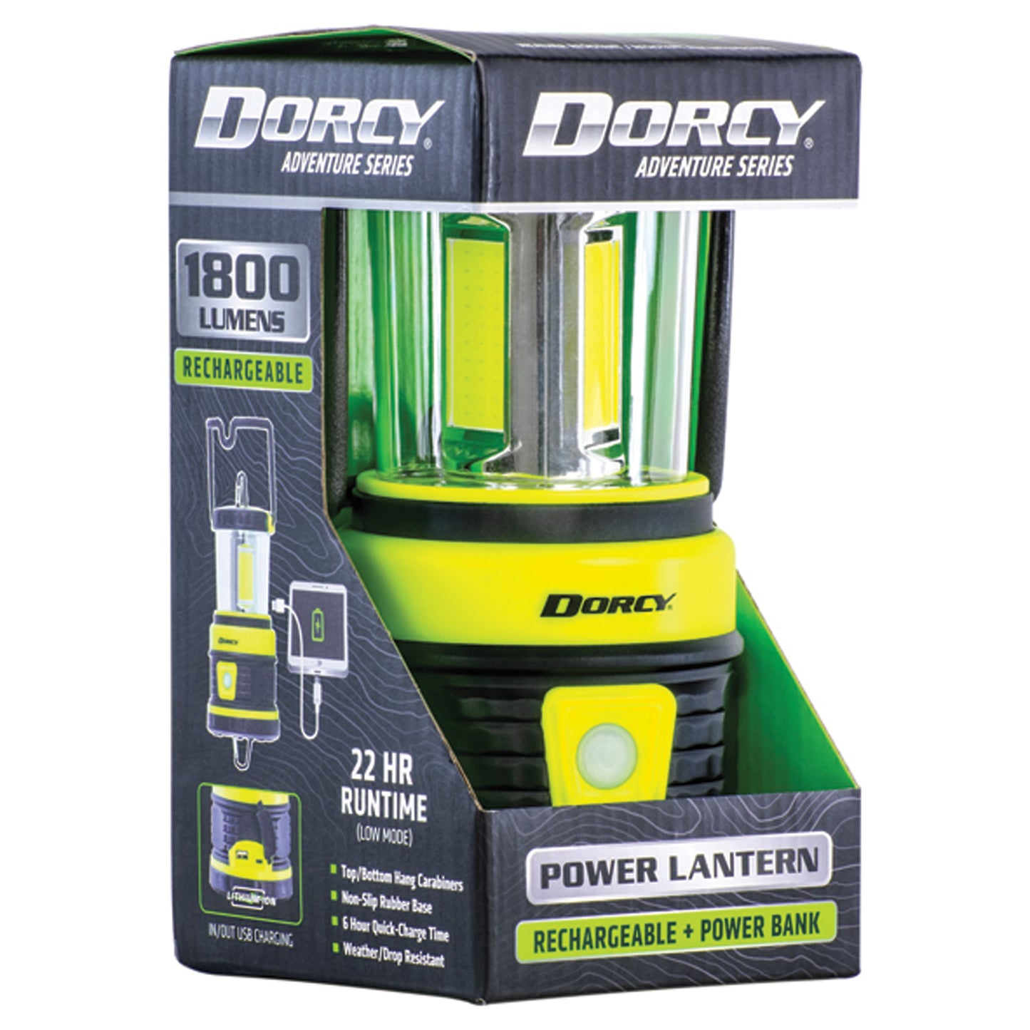 Dorcy® 1800 Lumen Rechargeable Adventure Lantern