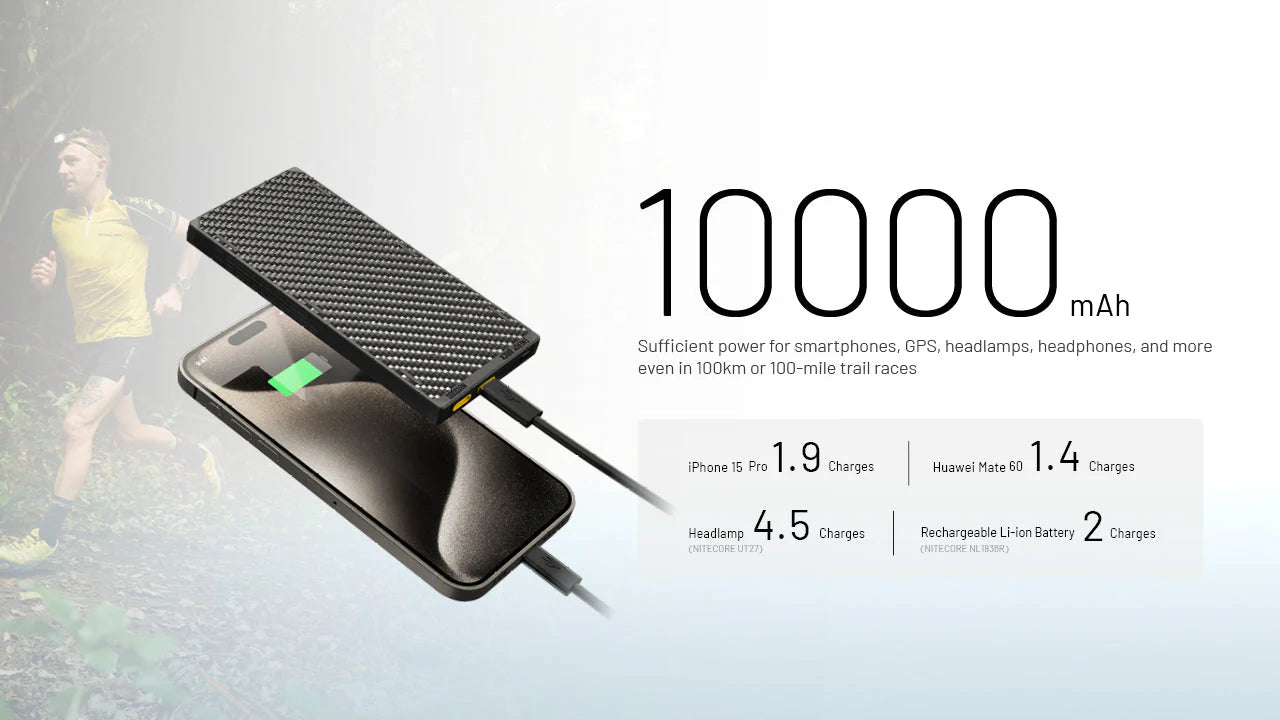 Nitecore NB10000 Gen3 USB-C Power Bank