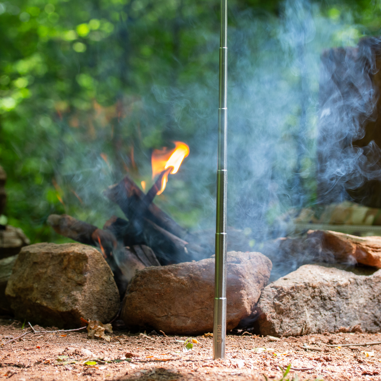 Stainless Steel Telescopic Fire Bellows Pocket Fire Blower Tool