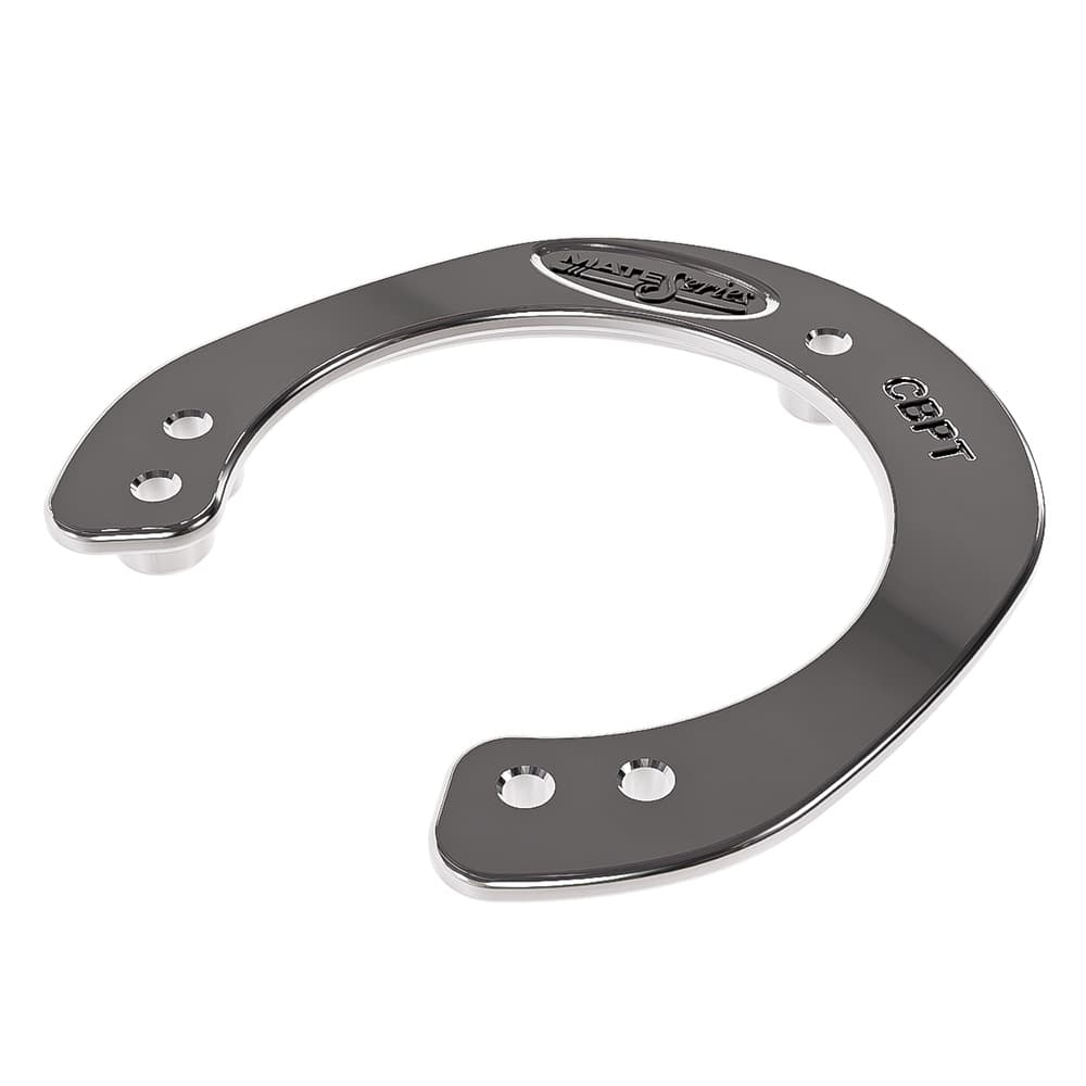 Mate Series Rod & Cup Holder Threaded Backing Plate CBPT 316L Stainless Steel