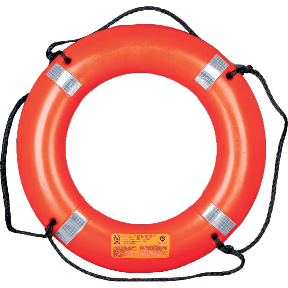 Mustang Ring Buoy MRD030-2-0-311 30 in Reflective Tape