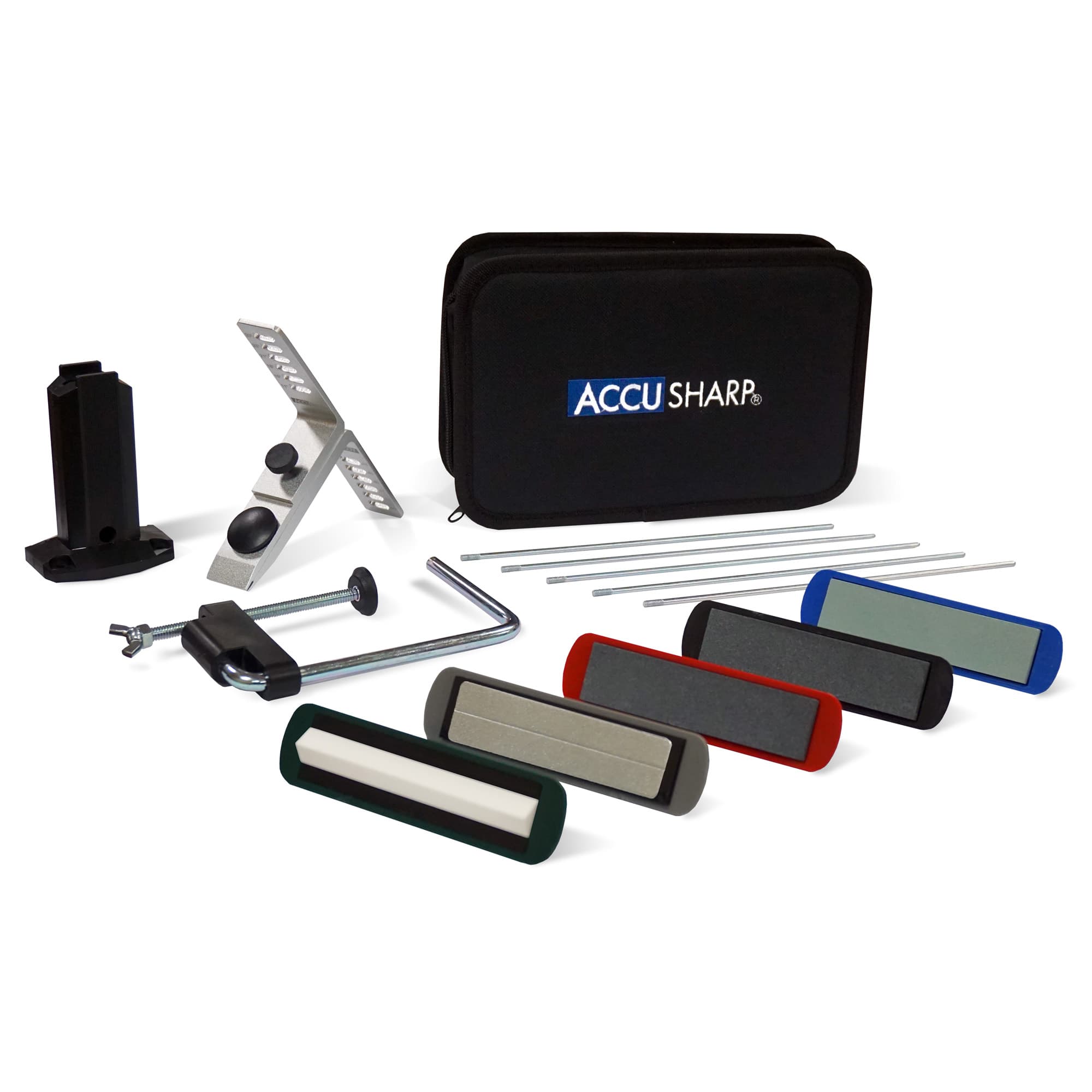 AccuSharp 5-Stone Precision Kit 059C 6-Angle Knife Sharpener