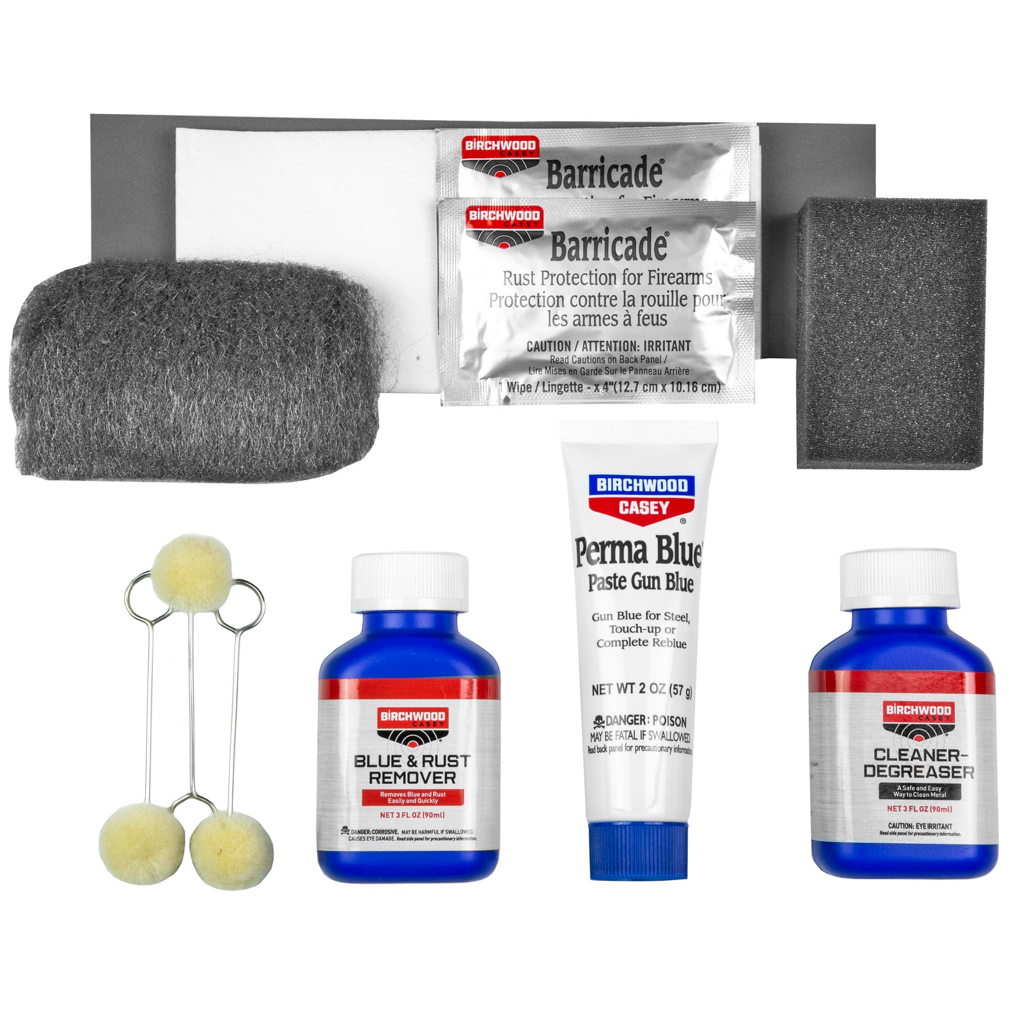 Birchwood Casey Perma Blue Gun Blue Paste Kit BC-13701 2 oz Bluing Paste