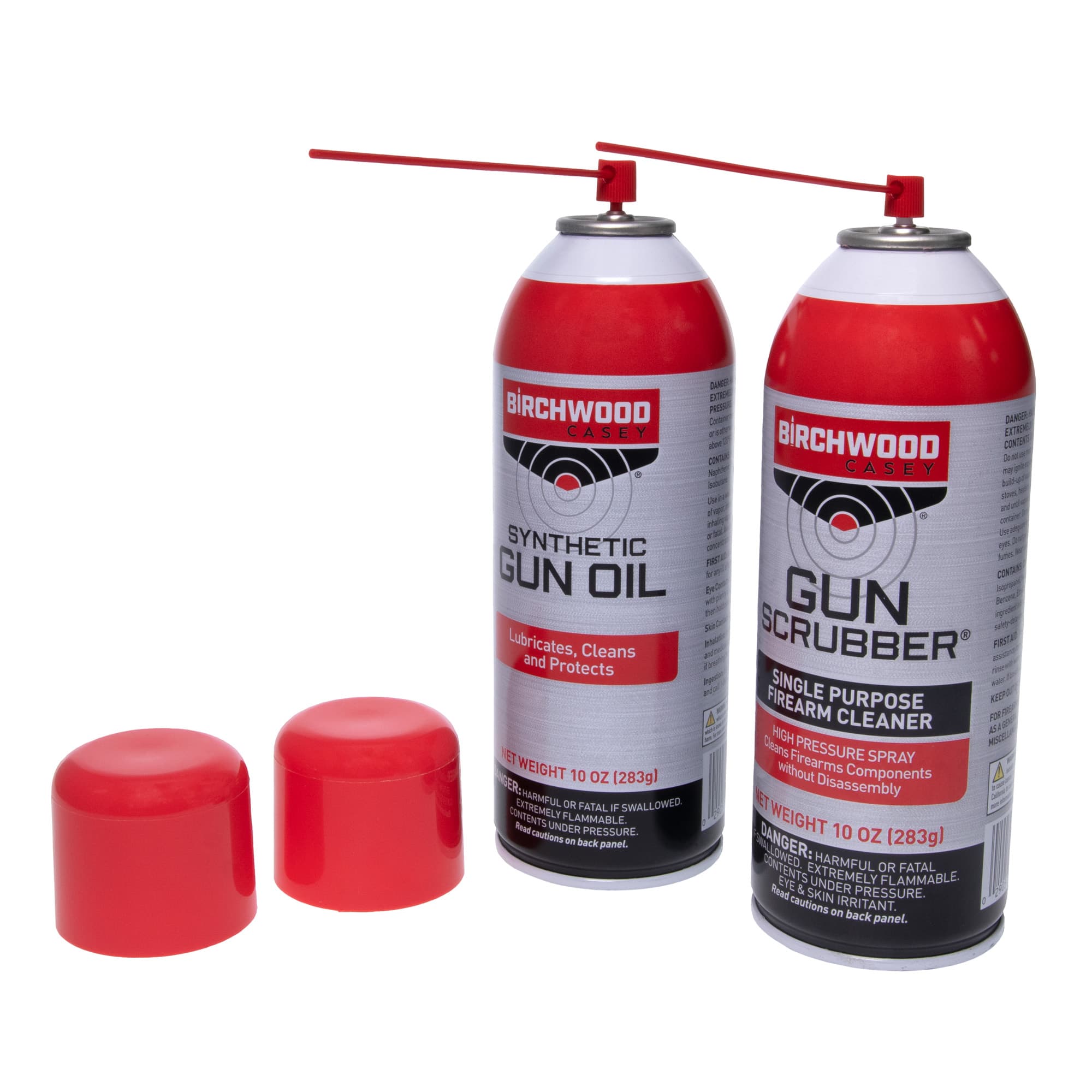 Birchwood Casey Gun Scrubber & Synthetic Gun Oil BC-33302 10 oz Combo Pack