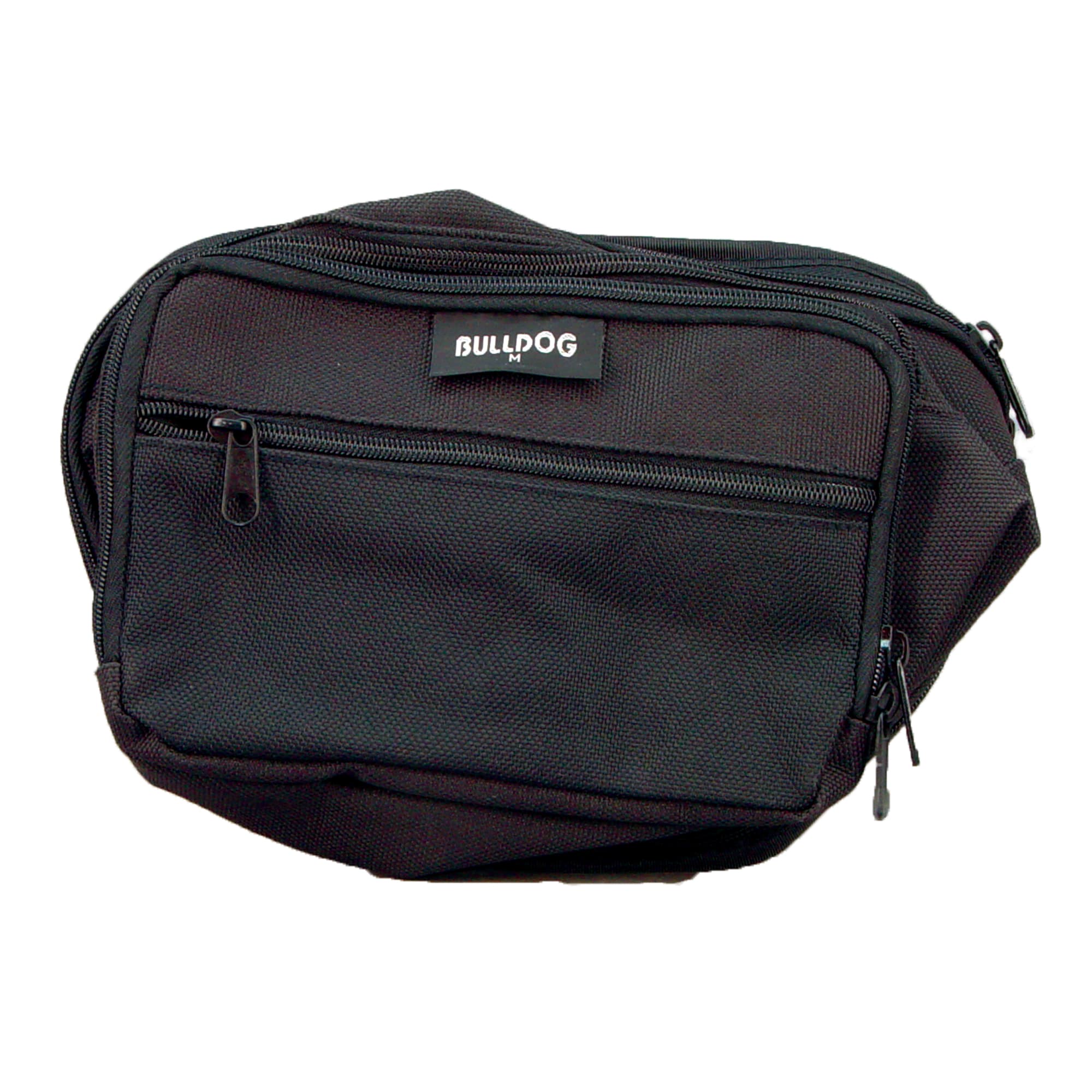 Bulldog Cases Fanny Pack Pistol Holster BD860 Ambidextrous Black Medium