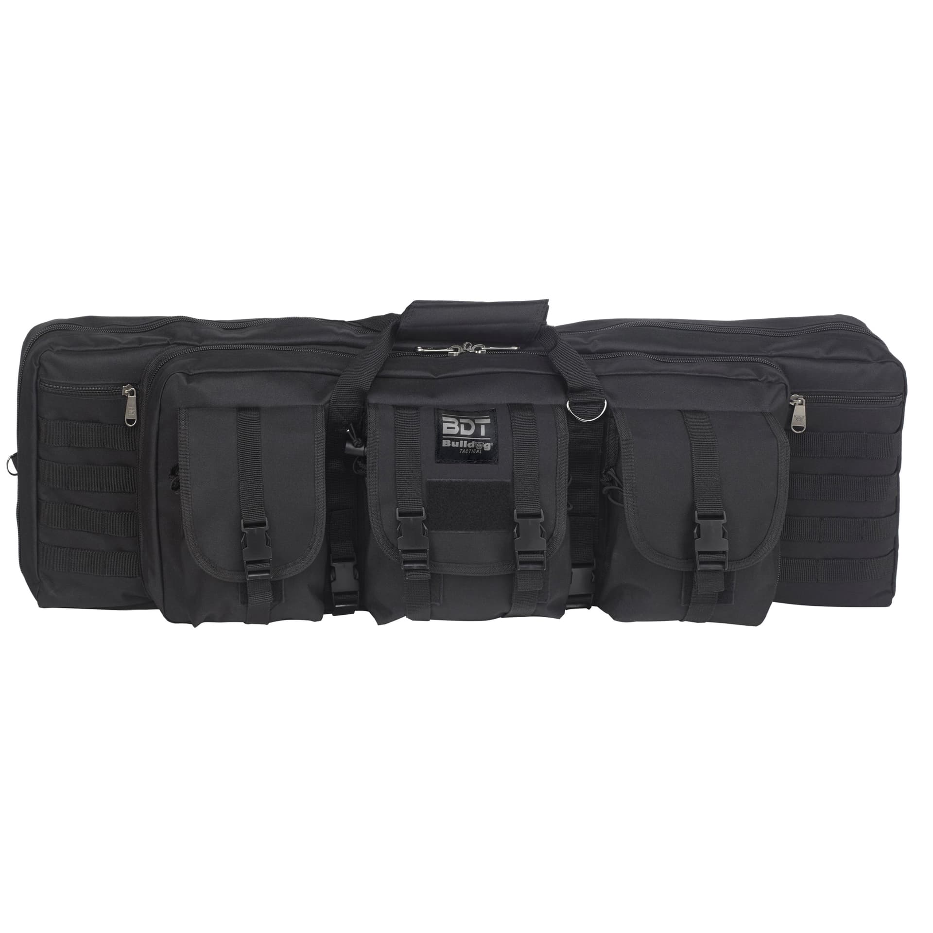 Bulldog Cases Deluxe Double Tactical Rifle Case BDT37-42B 42 in Black