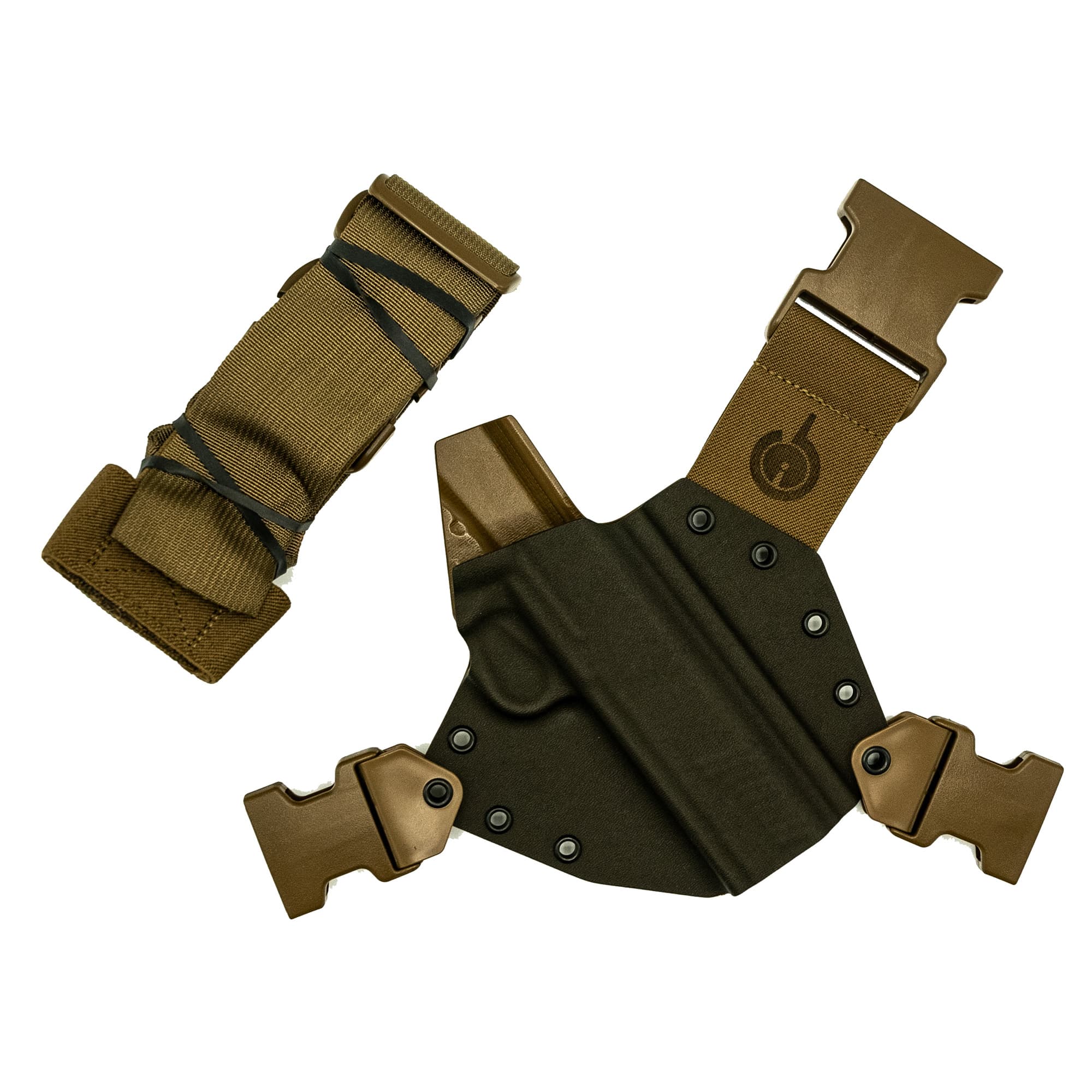 GunfightersINC Kenai Chest Holster KN-1911GR-040221 1911 Government Rail RH