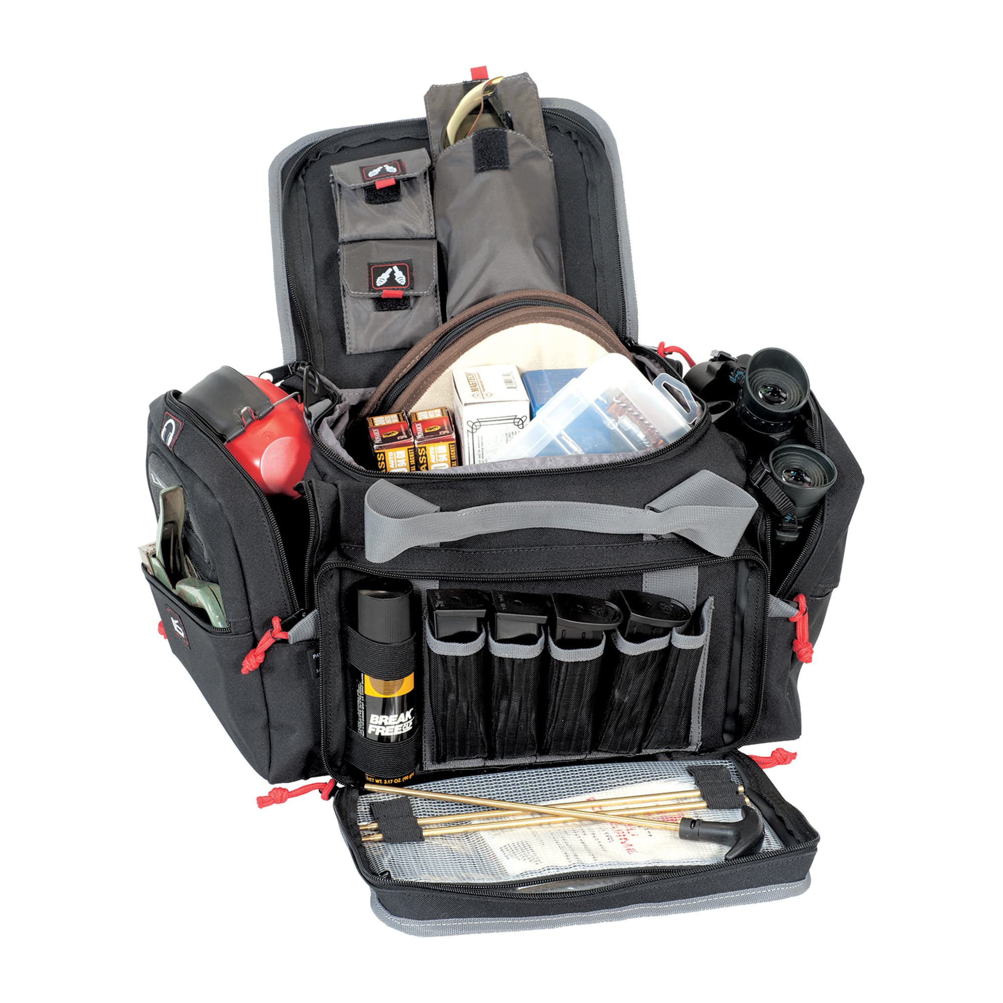 GPS Medium Range Bag GPS-1411MRB Holds 6 Handguns