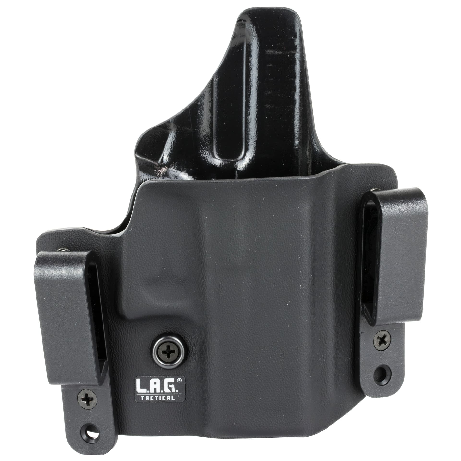 L.A.G. Tactical Defender OWB/IWB Holster 1053 for Glock 43 RH
