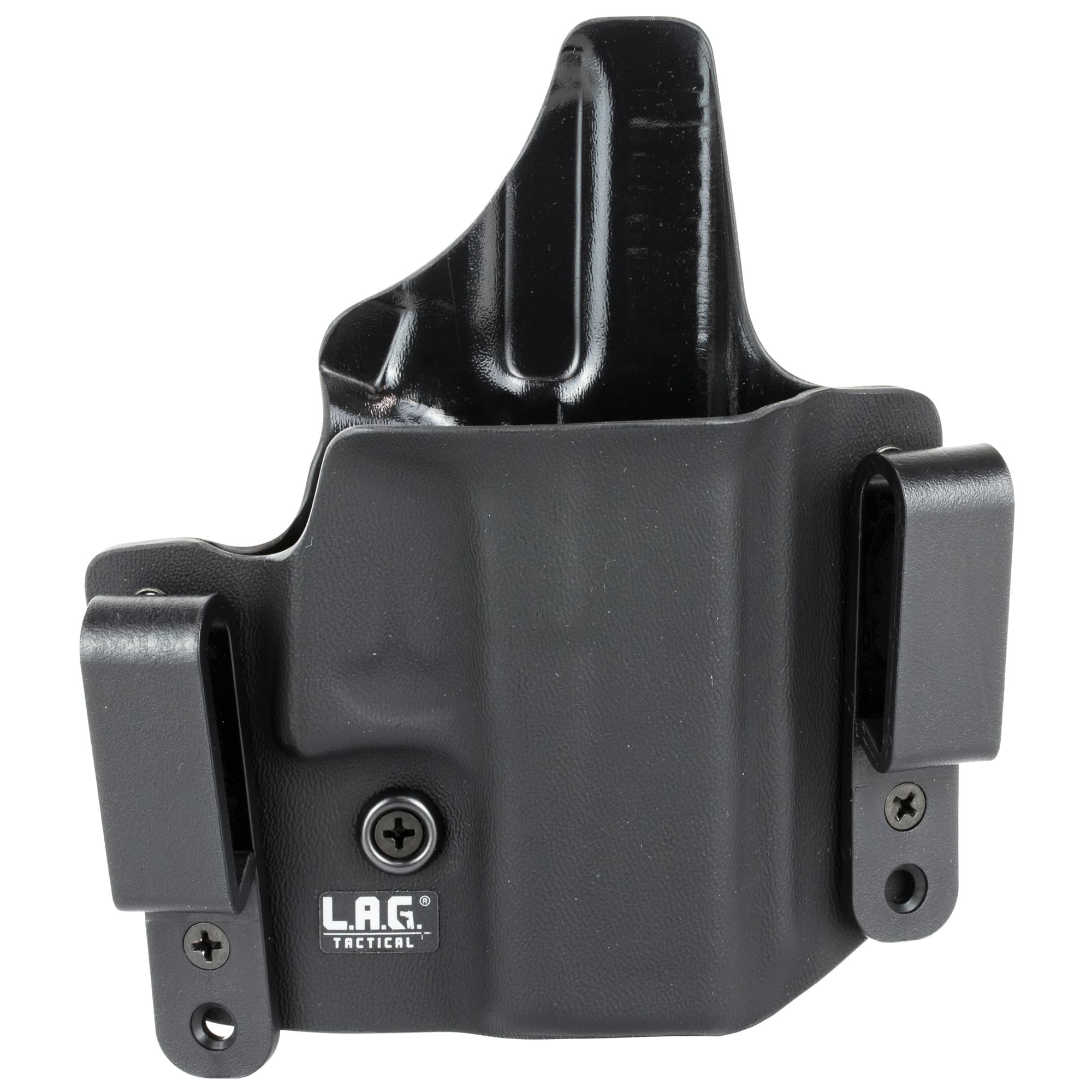 L.A.G. Tactical Defender OWB/IWB Holster 1053 for Glock 43 RH