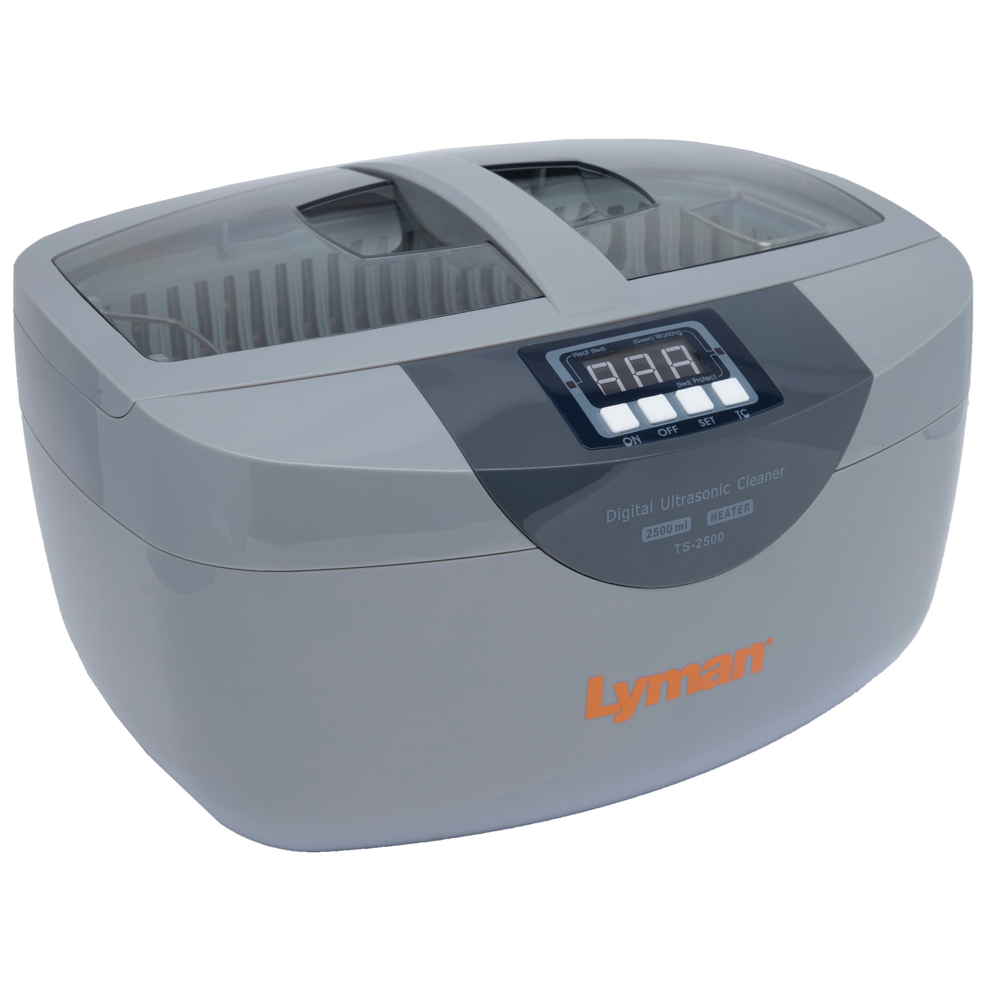 Lyman Turbo Sonic 2500 Ultrasonic Case Cleaner 7631700 2.6 Qt Tank