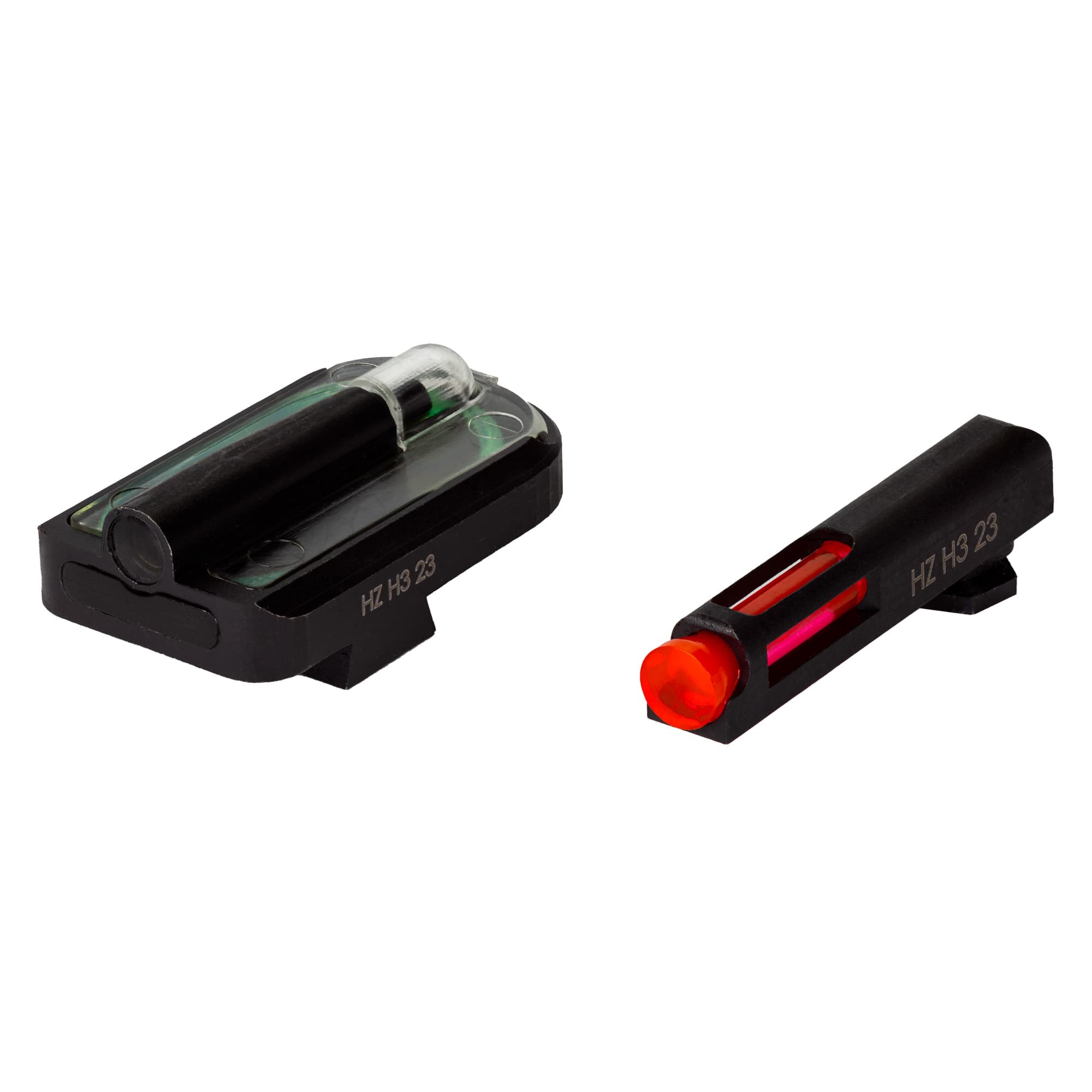 HiViz FastDot H3 Night Sight Set for Glock GLFD21 Red/Green Fiber Optic