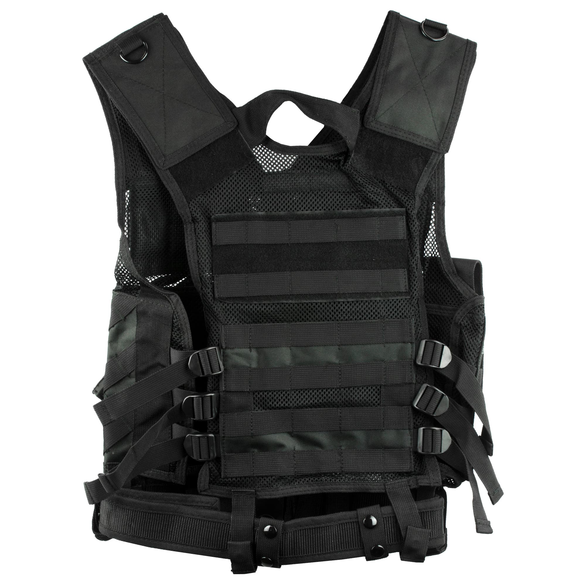 NcSTAR Tactical Vest CTV2916B Med-2XL Black PVC Mesh