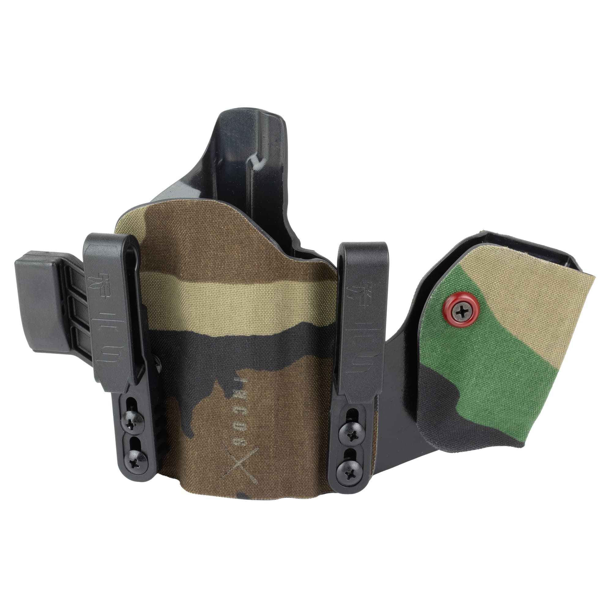 Safariland Incog X P365/X/XL IWB Holster 1341425 RH Woodland Camo Mag Caddy