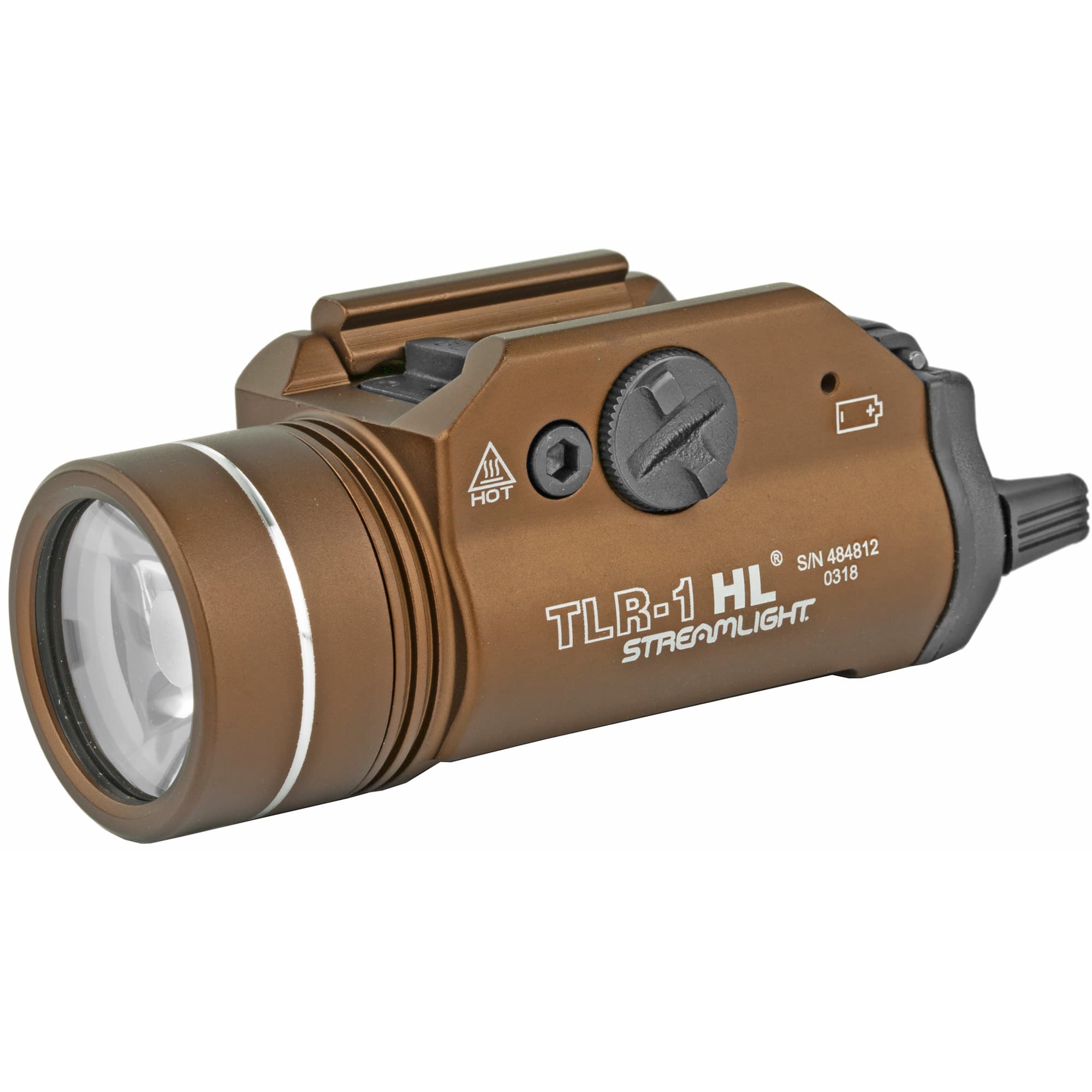 Streamlight TLR-1 HL Weapon Light 69267 Flat Dark Earth Brown