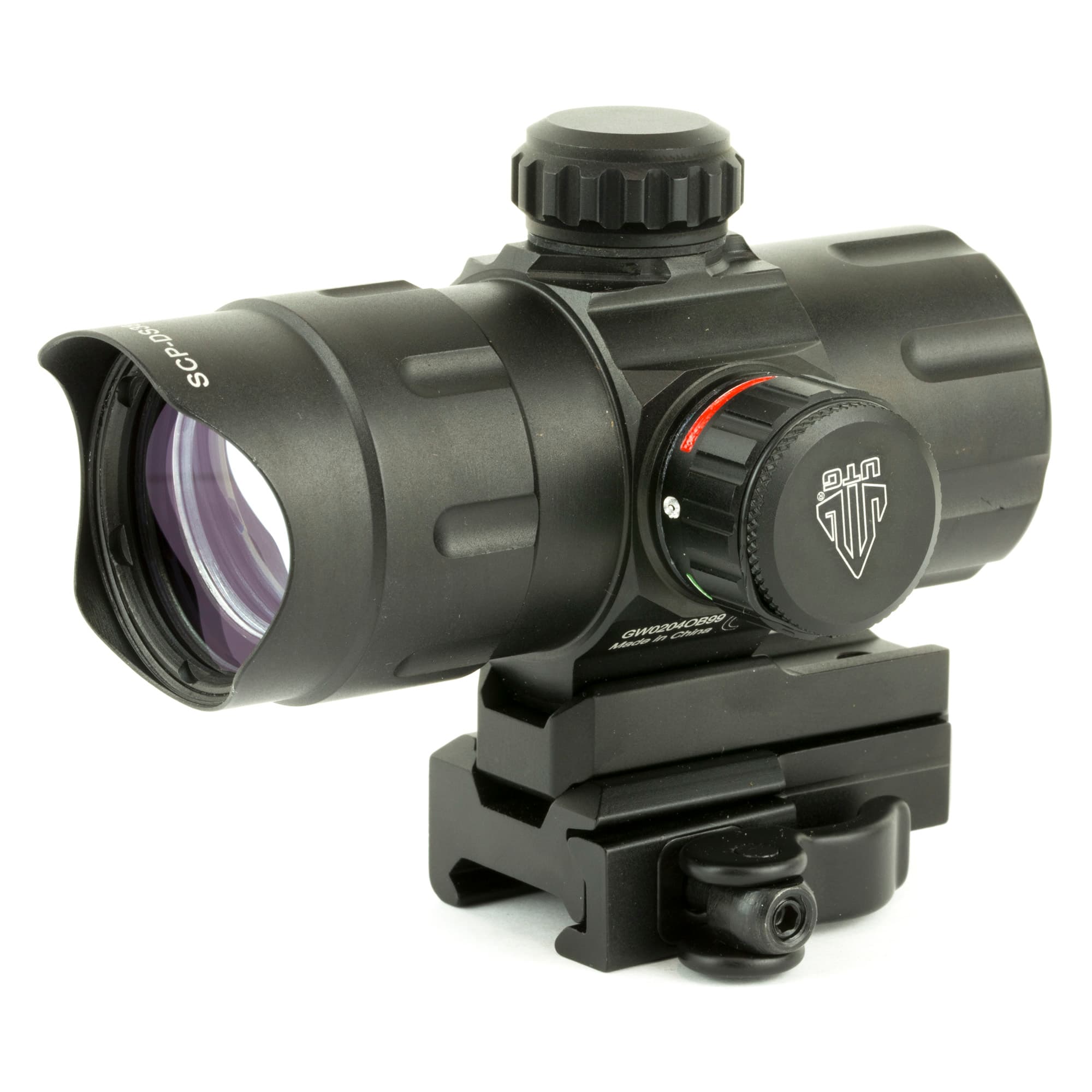 UTG 4.2 in ITA T-Dot Reflex Sight SCP-DS3840TDQ Red/Green QD Mount
