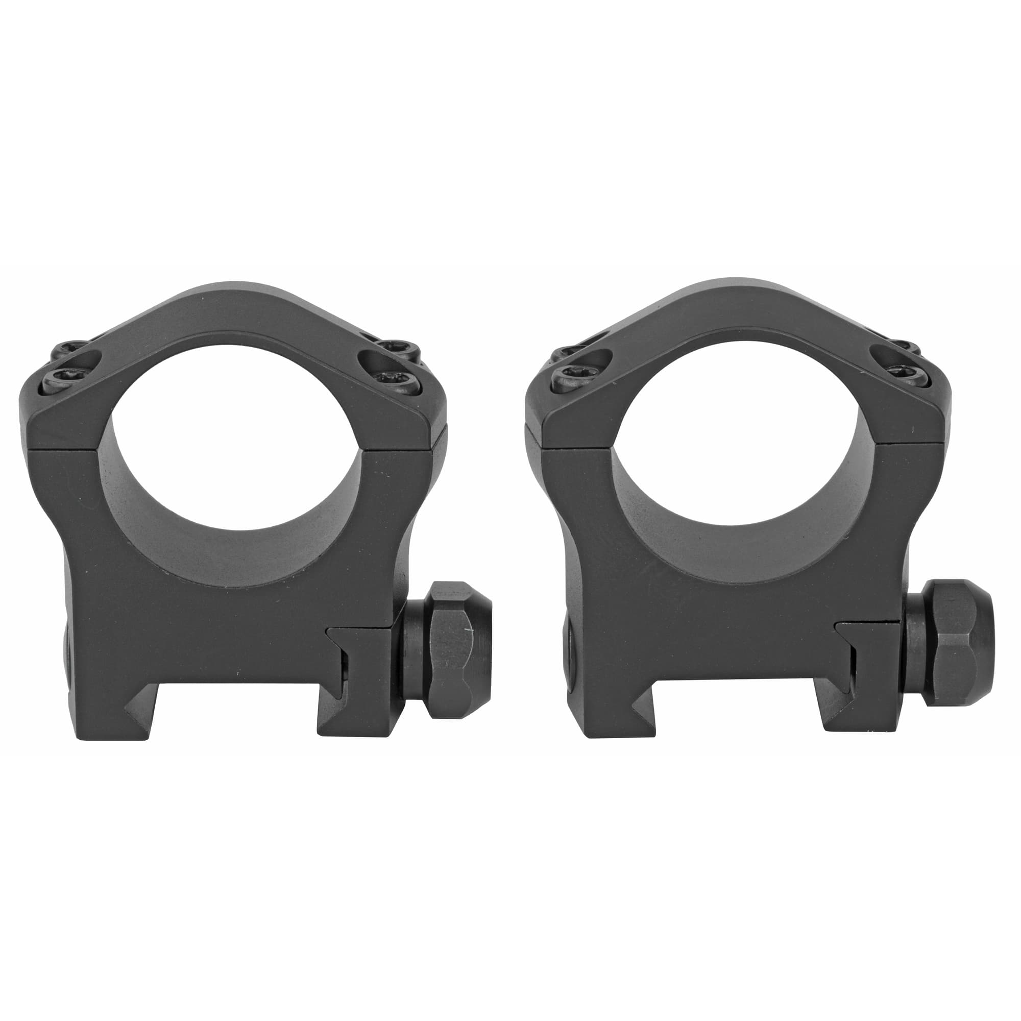 Warne Mountain Tech 30mm Medium Scope Rings 7214M Matte Black