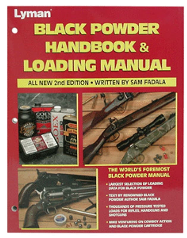 Lyman Black Powder Handbook & Loading Manual 9827100 336 Pages