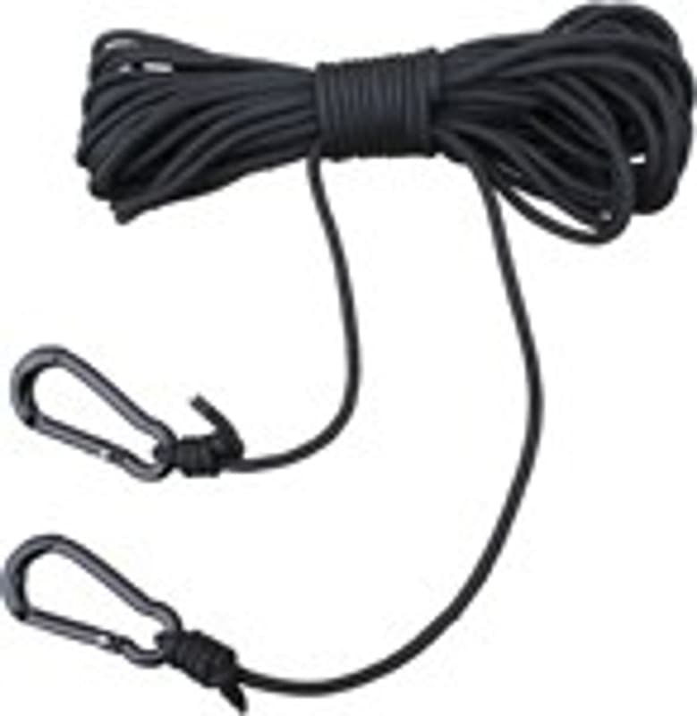 Muddy Lift Cord MUD-LA050 30 ft Heavy Duty Nylon Rope with Carabiners