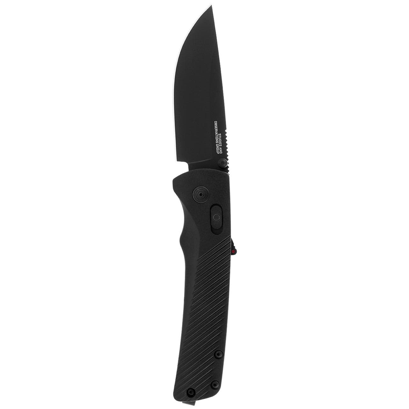 SOG Flash AT 3.45" Folding Pocket Knife - Assisted Opening, Blackout, 11180141
