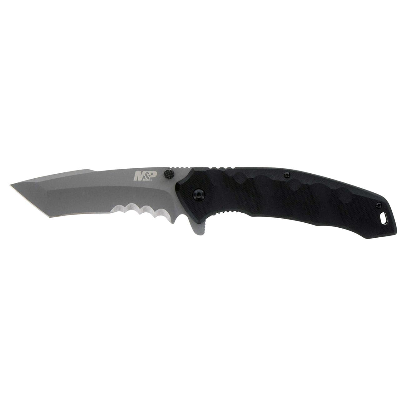 Smith & Wesson M&P Special Ops Tanto Pocket Knife 1136216 Assisted Open