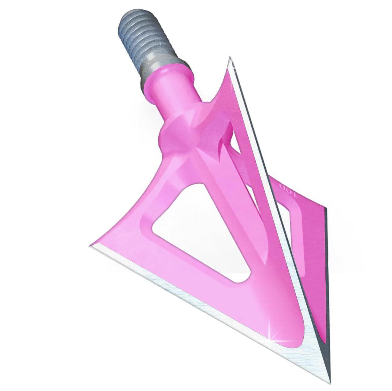 G5 Outdoors Montec 100 Grain Fixed Blade Broadhead - Pink 119G5
