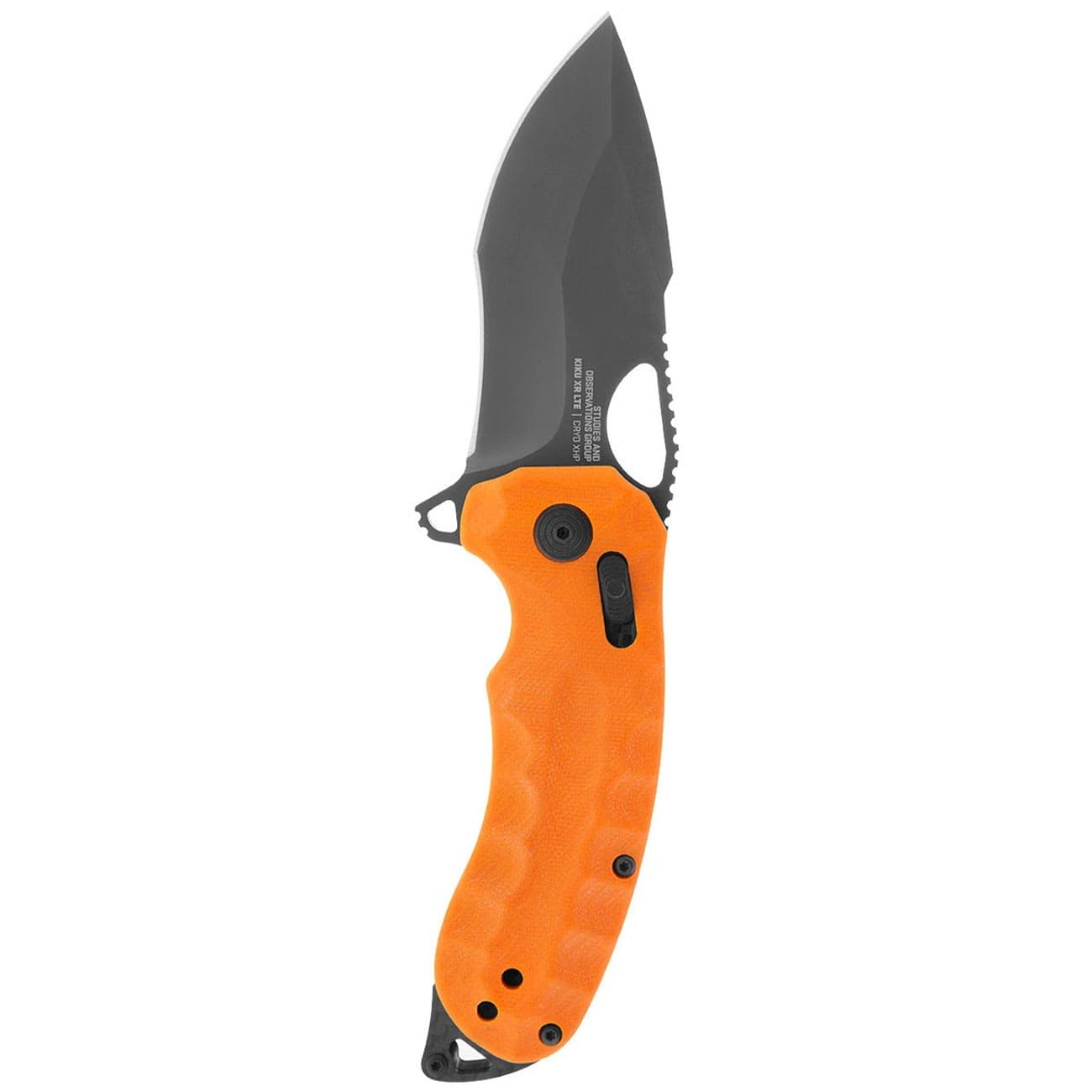 SOG Kiku XR LTE 12-27-03-57 Folding Pocket Knife Blaze Orange G10