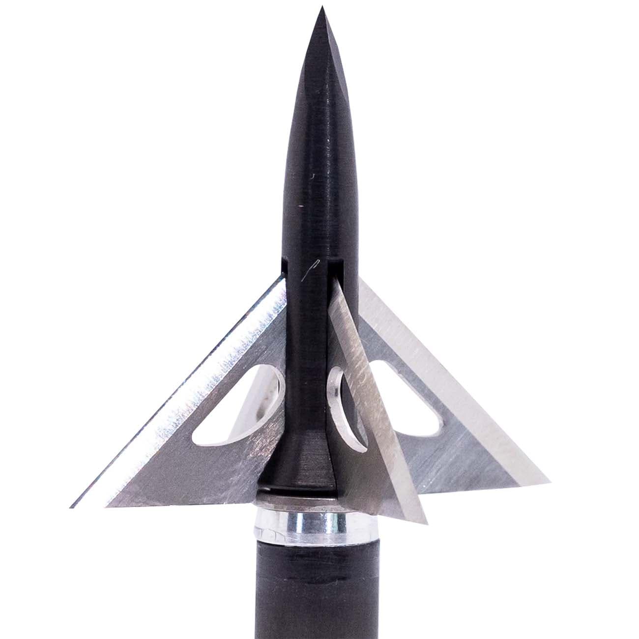 Slick Trick GrizzTrick 2 Fixed-Blade Broadheads 100 Grain 15STGT2100 (4-Pack)