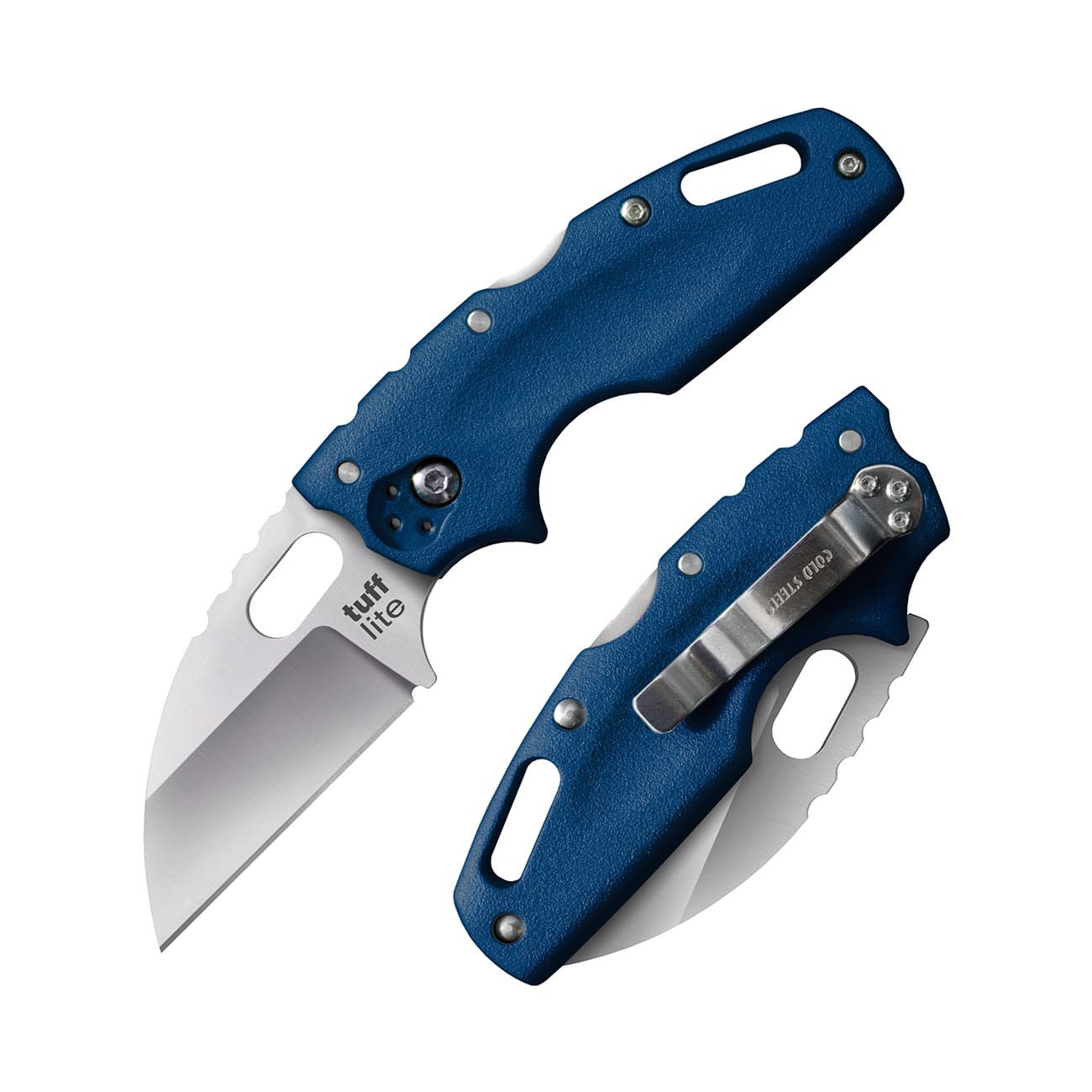Cold Steel Tuff Lite 2.5" Folding Pocket Knife 20LTB Blue