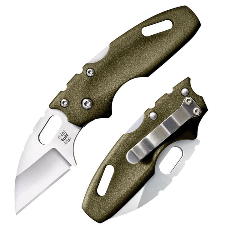 Cold Steel Mini Tuff Lite Folding Pocket Knife CS-20MTGD OD Green