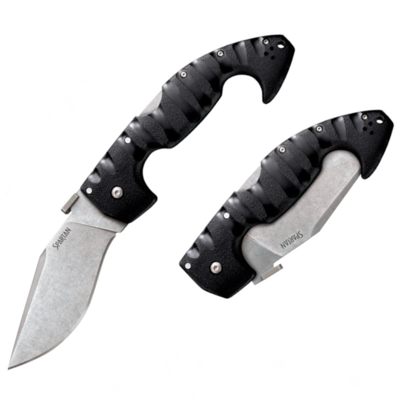 Cold Steel Spartan 4-1/2" Folding Pocket Knife 21ST Black G-10 Handle
