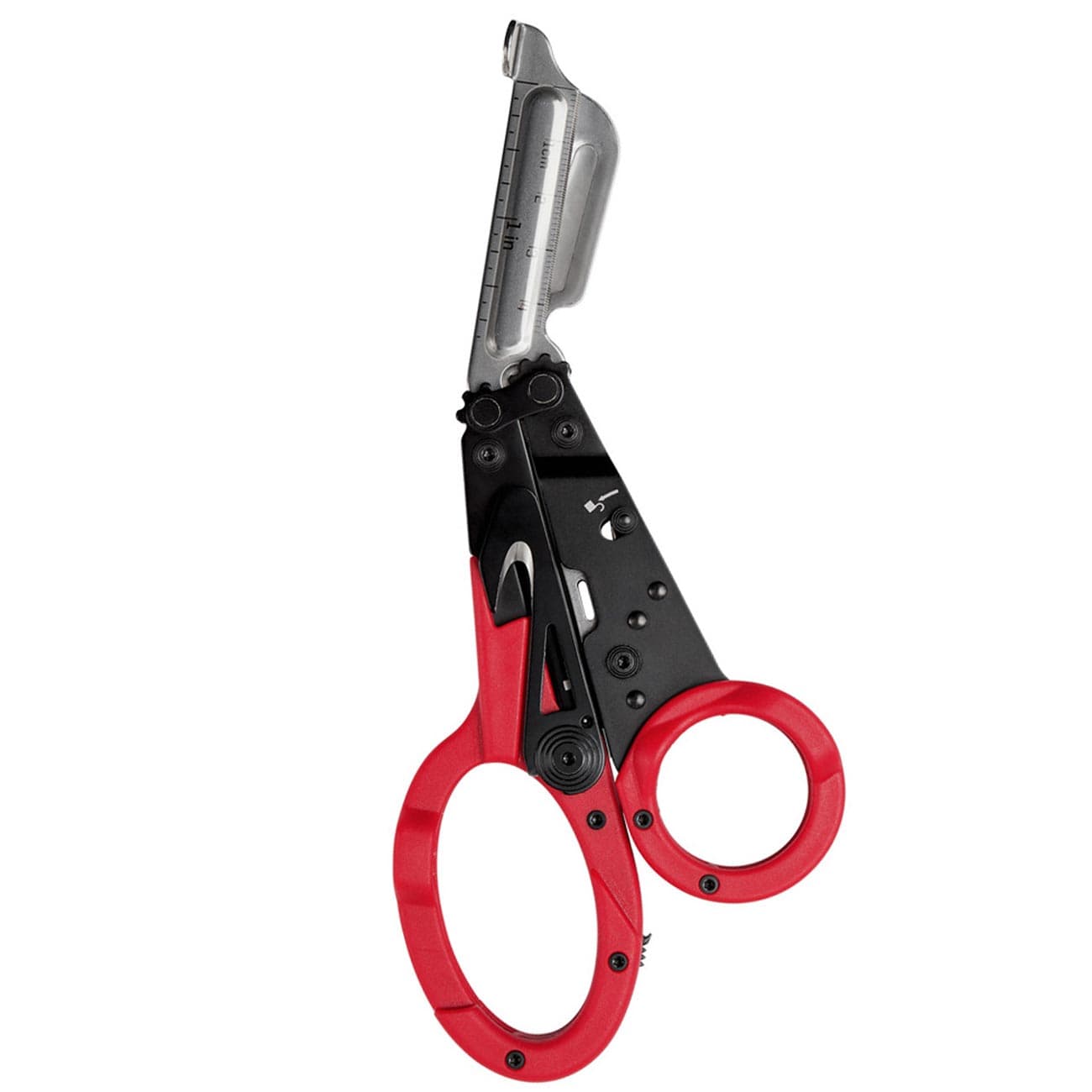 SOG ParaShears 11-in-1 Multi-Tool Trauma Shears, Red Handles