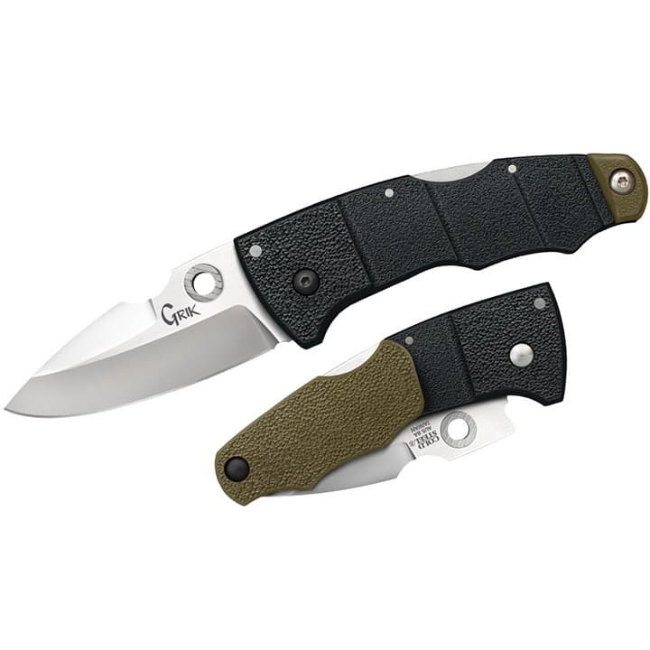 Cold Steel Grik Folding Pocket Knife 28E 3 in AUS-8 Drop Point Blade CS-28E