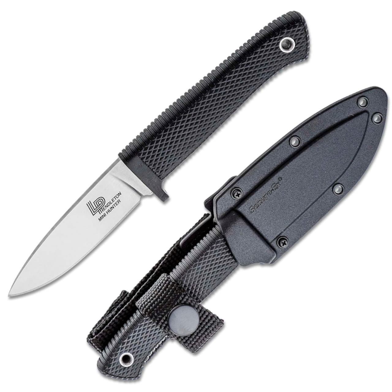 Cold Steel Pendleton Mini Hunter 3" Fixed Blade Knife 36LPCM Black