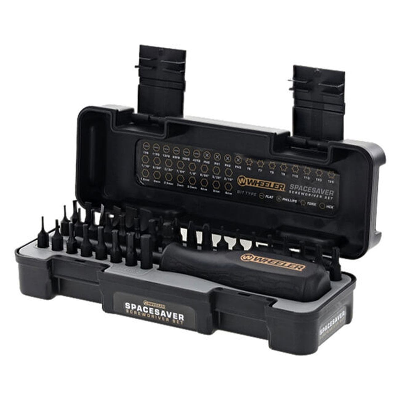 Wheeler Spacesaver Screwdriver Bit Set 4001005 36-Piece Kit