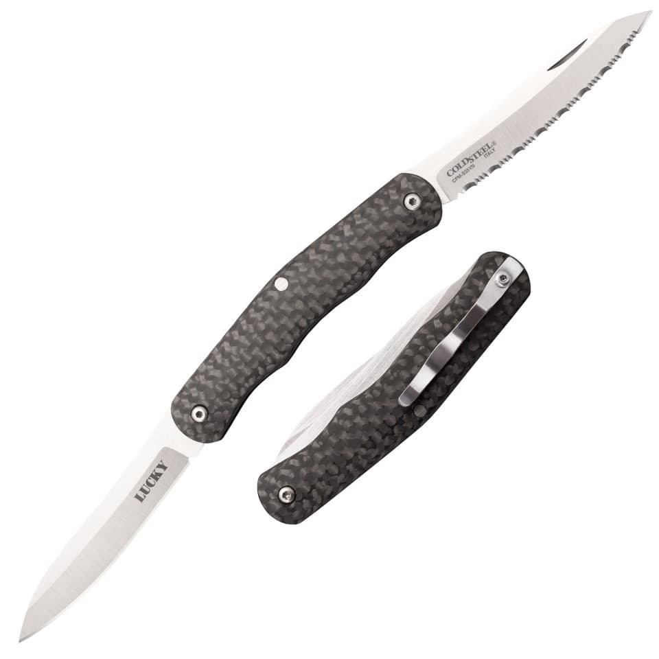 Cold Steel Lucky Gentleman's Pen Knife CS-54VPN CPM-S35VN Dual Blade