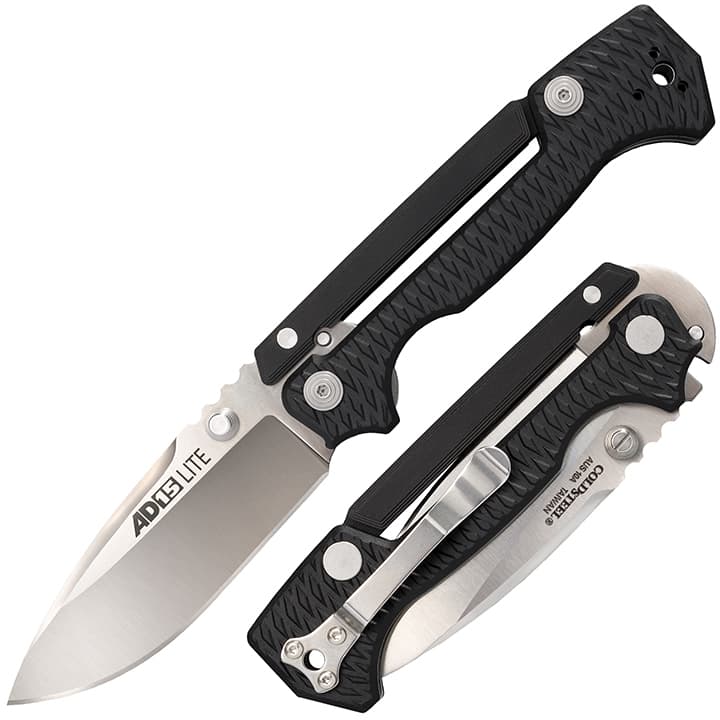 Cold Steel AD-15 Lite 3.5" Folding Knife 58SQL Black G10 S35VN