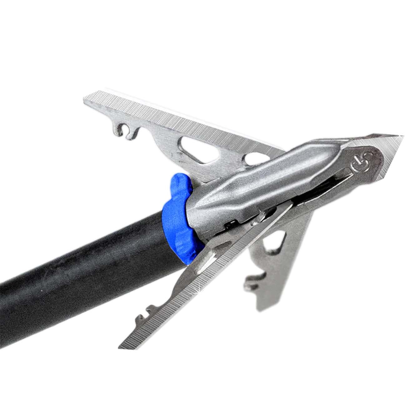 G5 Outdoors Deadmeat Crossbow Broadhead 125 Grain - 3-Pack + Practice Tip (855)