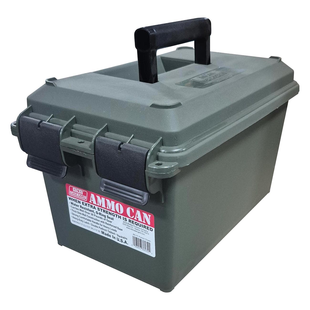 MTM Case-Gard Ammo Can for Bulk Ammo AC11 Forest Green