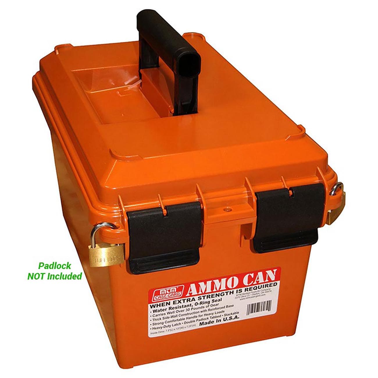 MTM Ammo Can for Bulk Ammo AC35 Orange