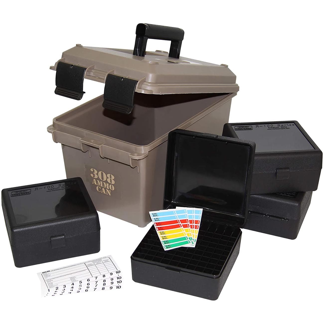 MTM Case-Gard 308 Ammo Can Combo ACC308 Holds 400 Rounds Dark Earth