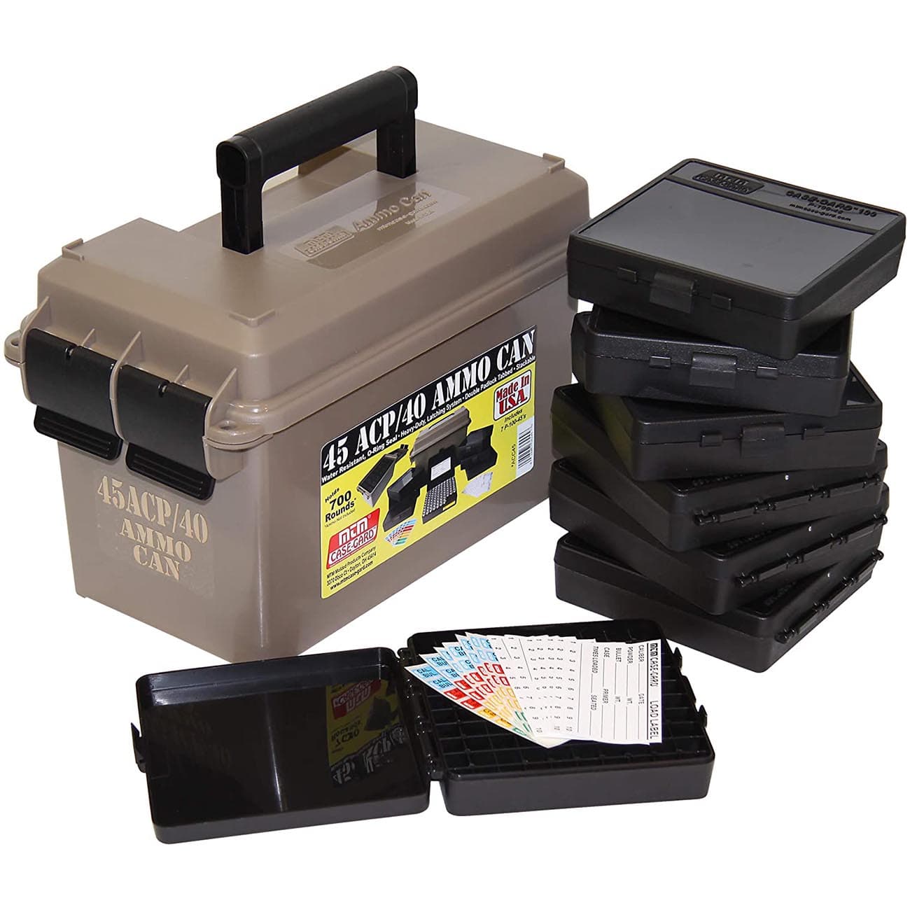 MTM 45 ACP Ammo Can Combo ACC45 700 Round Dark Earth