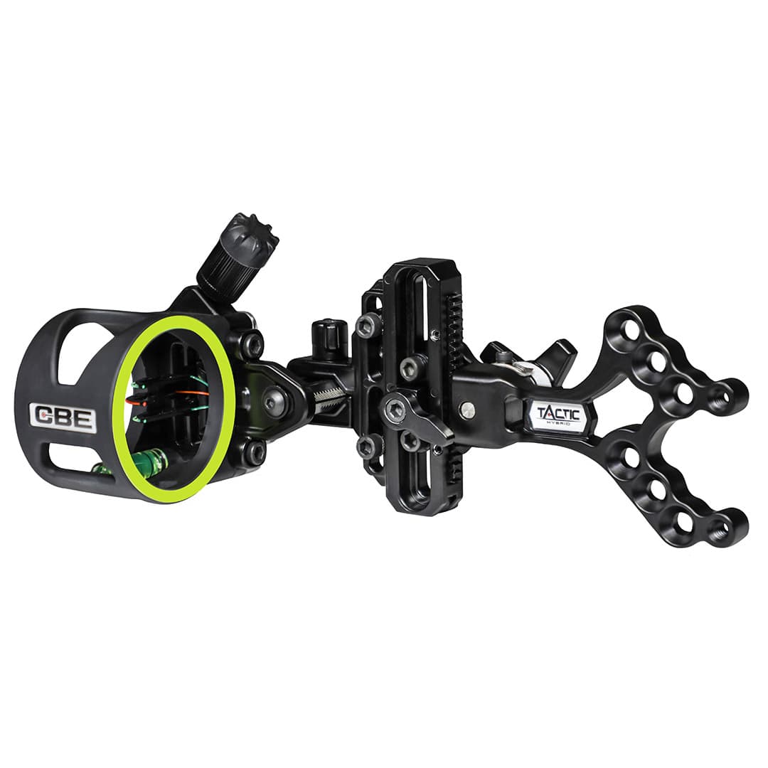 CBE Tactic Hybrid 1-Pin Bow Sight CBE-TCH-1-19 Rapid Stop Feature