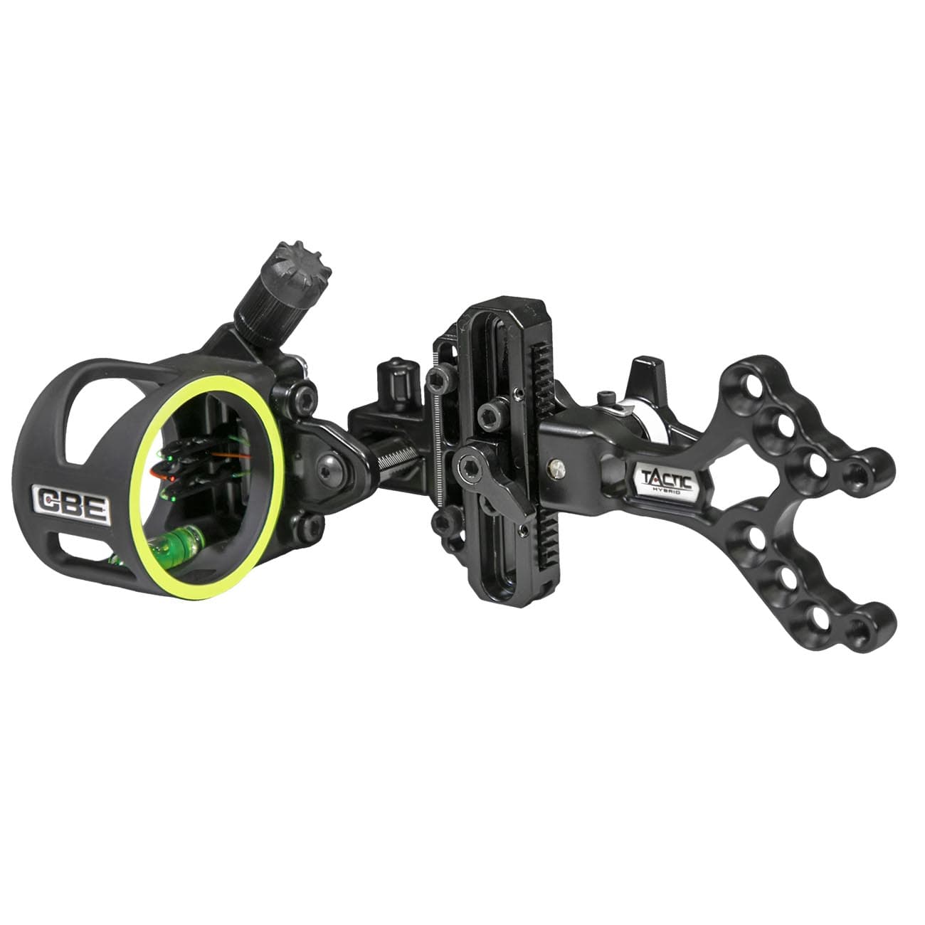 CBE Tactic Hybrid 3-Pin Bow Sight CBE-TCH-3-19 0.019 in Fiber Pins