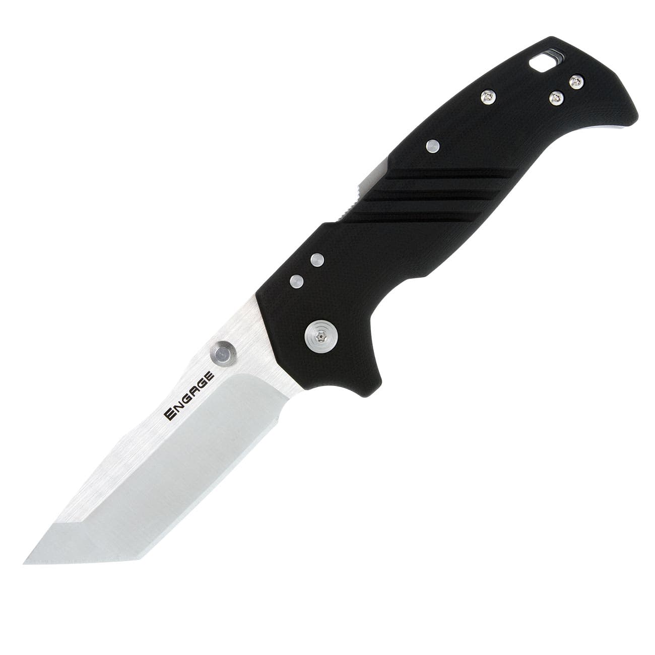 Cold Steel Engage 3.5" Folding Knife FL35DPLT Tanto Blade Black G10