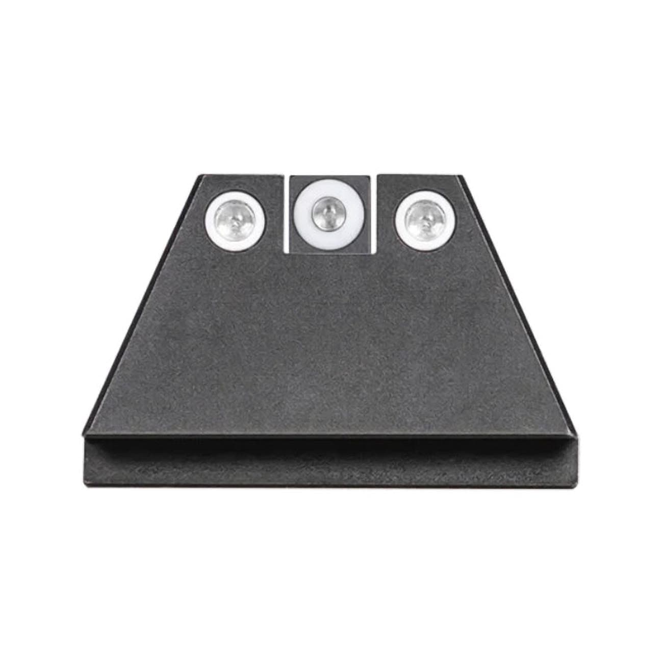 Night Fision Optic Height Tritium Night Sights GLK004003WGWG White Front