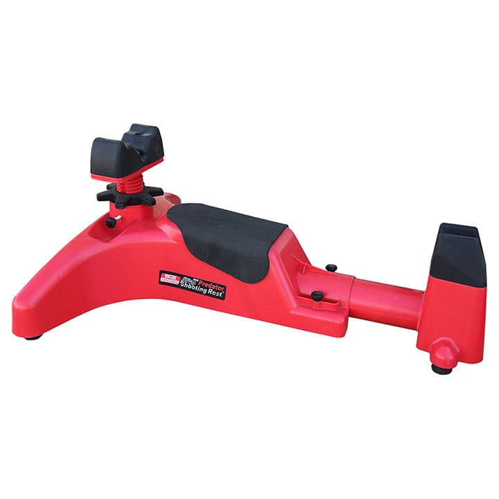 MTM Predator Shooting Rest PSR-30 Red Adjustable Rifle & Handgun Rest